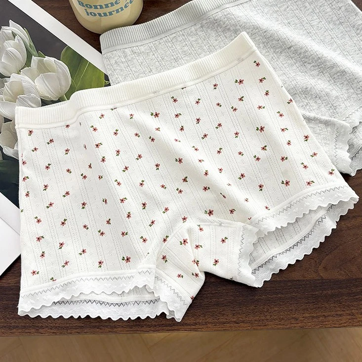 5 Pack Lot Sexy Womens Boyshorts Underwear Boxer Shorts Panties Cotton Lingeries - Image 4 of 4