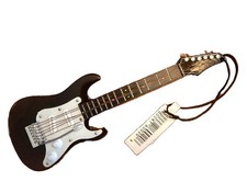 Vintage Electric Guitar Christmas Ornament Miniature Music Instrument Resin5"