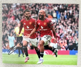 Bryan Mbeumo Manchester United Genuine Hand Signed 8x10 Photo