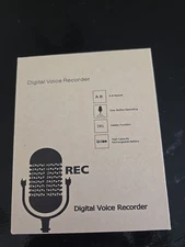 EVISTR 64GB L357 Digital Voice Recorder Activated FOR LECTURE with Playback NEW