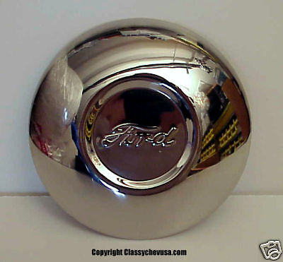 19" Stainless Steel Model A Ford Hub Cap 1930-1931