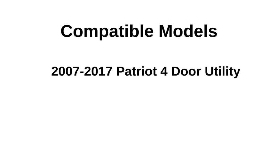 Fits 2007-2017 Jeep Patriot Passenger Side Right Front Door Window Glass New — 第 3/4 张图片