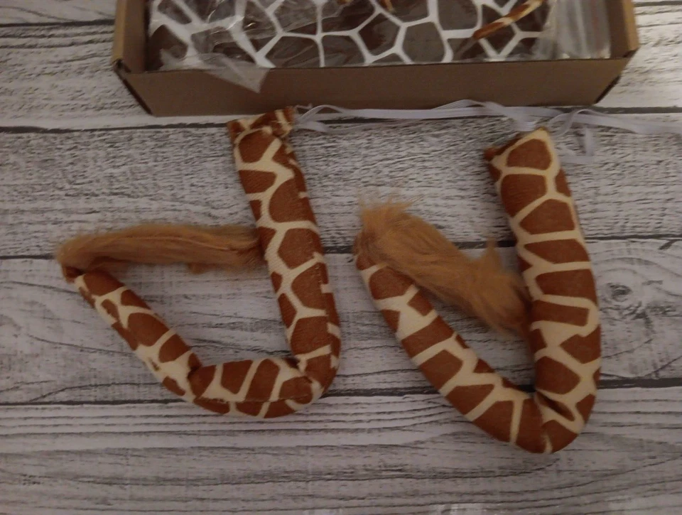 Cosplay Giraffe Headband Tail 2 Sets Costume Dress up Cosplay - Image 3 of 4