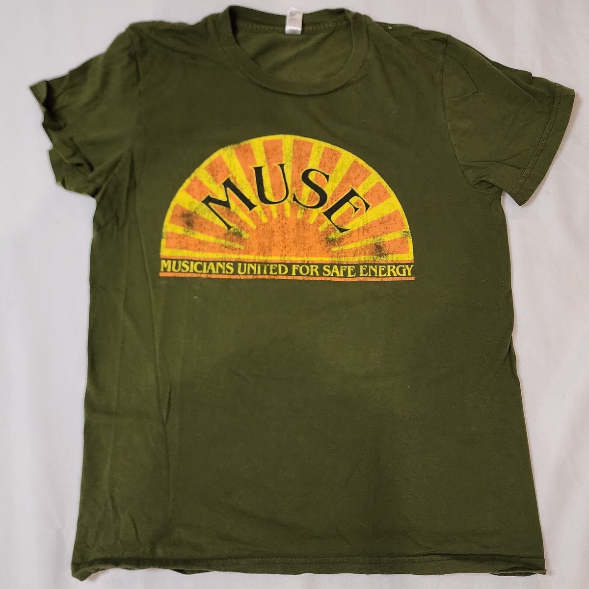 Jackson Browne & Bonnie Raitt '96 Tシャツ MUSE No Nukes 2011 Concert T-Shirt CSN Jackson Browne Bonnie
