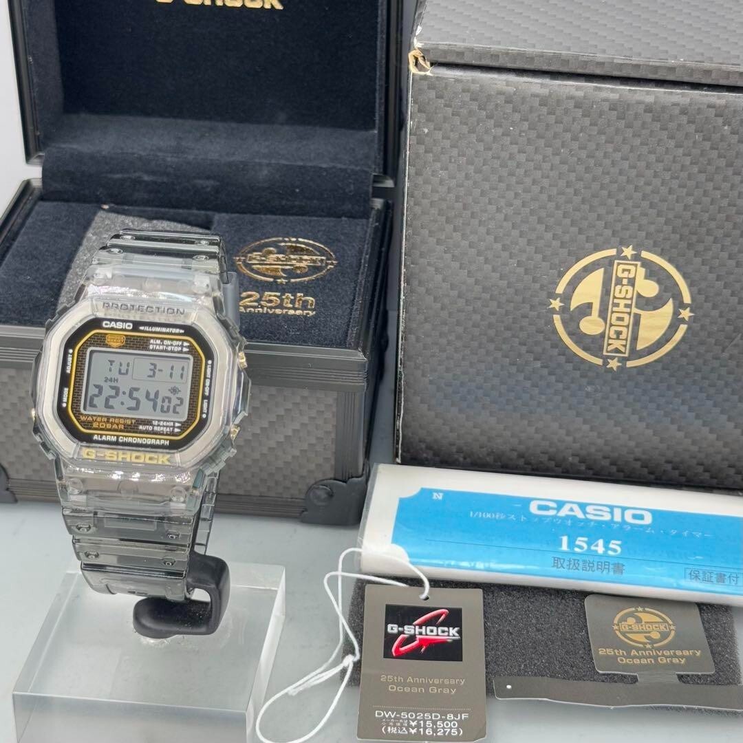 時計 G-SHOCK 25th ANNIVERSARY DW-5025D-8JF DW-5025D-8