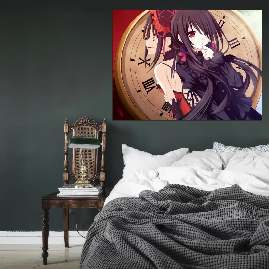 V6030 Kurumi Tokisaki Date A Live Anime Manga Art Decor WALL