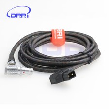 Right angle 1B 6 Pin D-Tap Braided Cable for DJI Ronin to power RED Epic Scarlet