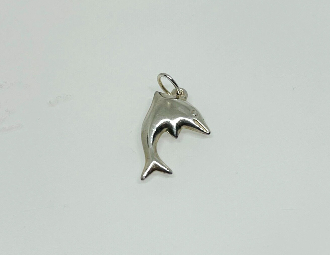 Gorgeous Solid Artistic Fish Pendant 925 solid si… - image 6