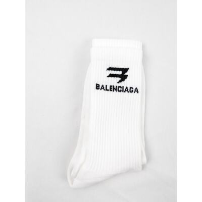 Balenciaga Socks New Sporty B Tennis in White BNWT X-Large | eBay