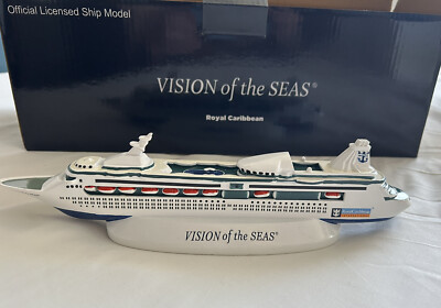 Royal Caribbean Cruise Line Ship Statue Model Vision of the Seas New