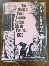 Joy Division Futurama Festival Ticket on Sept. 8, 1979 in Leeds, PIL, OMD XLNT