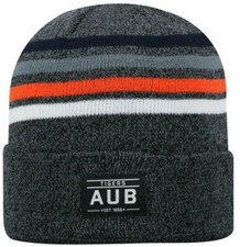 Auburn Tigers Beanie Cuffed Winter Knit Hat Cap Toque NWT Officially Licensed