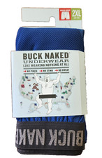 Duluth Trading Co. Men's Buck Naked Underwear Boxer Briefs 2XL Dark Cobalt