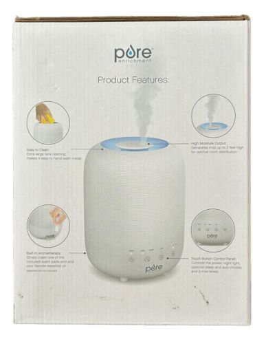 Pure Enrichment Top Fill Humidifier Set Bundle, 2-Pack - Picture 2 of 4