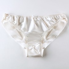 Womens Daliy Underwear Cheeky Shiny Satin Panties Silk Panties Briefs