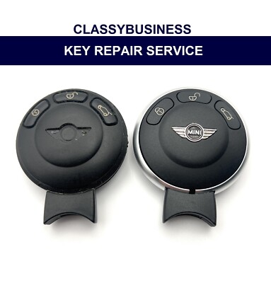 MINI One Cooper S Clubman R55 R56 R60 3 Tasten Fernbedienung Schlüsselanhänger Reparatur Reparatur Service