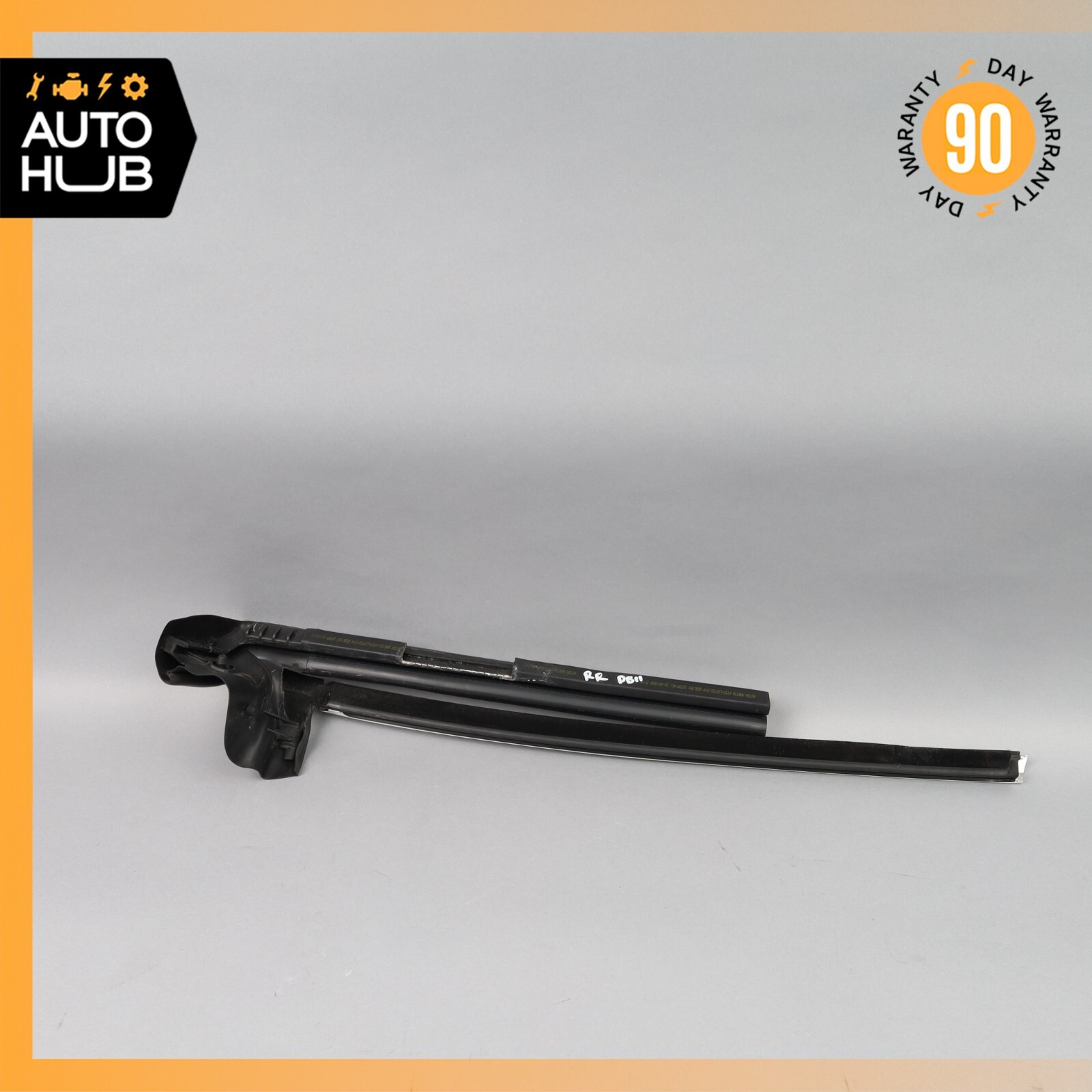 19-23 Aston Martin DB11 Convertible Exterior Rear Right Molding Trim Rubber OEM