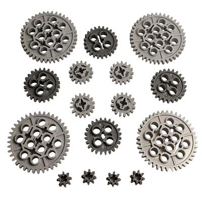 16 Piezas de Engranajes LEGO Technic 4x 10928, 4x 3649, 4x 3648