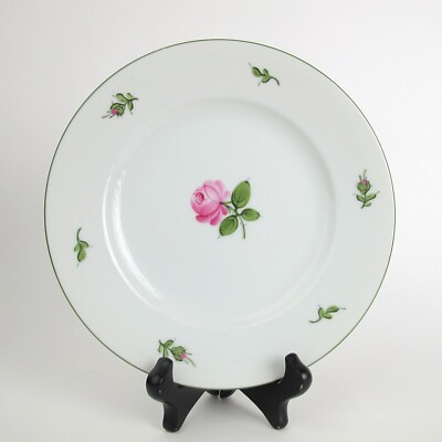 VIENNESE ROSE by AUGARTEN Vienna Salad / Dessert Plate(s) 5089 330 Smooth