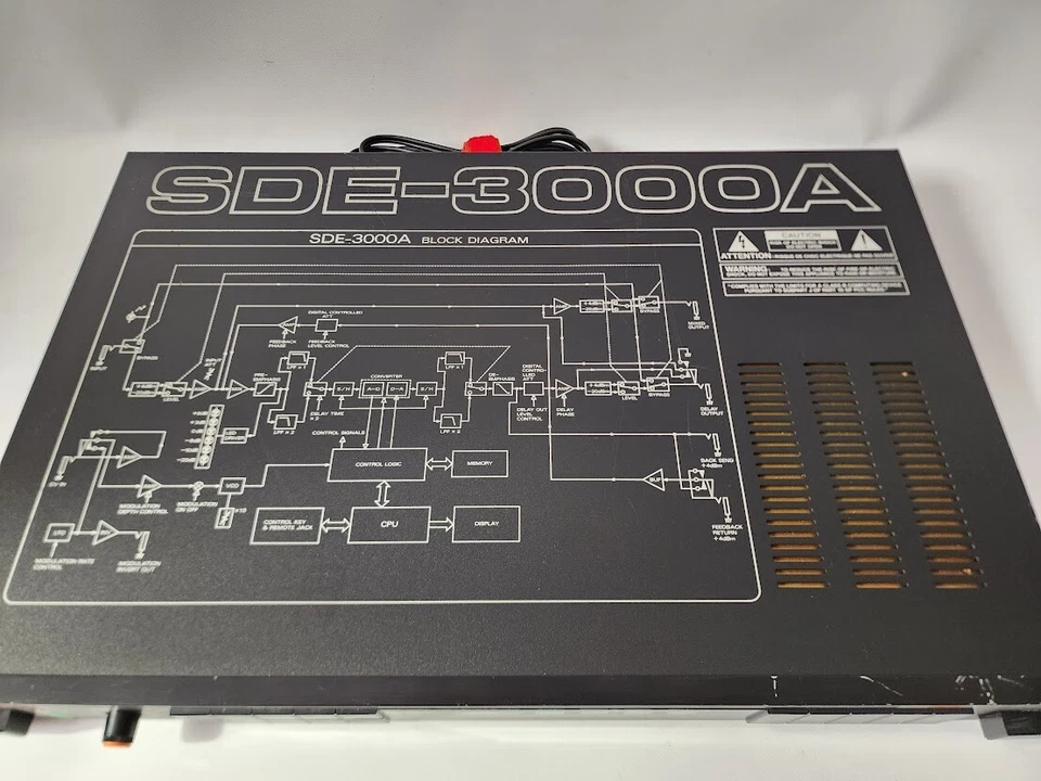 Roland SDE-3000A Digital Delay Echo Effect Processor Rack - Image 3 of 4