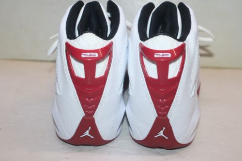 Air Jordan B'Loyal Basketballschuhe weiß rot schwarz 315317-160 Herren Größe 10,5 - Bild 4 von 13