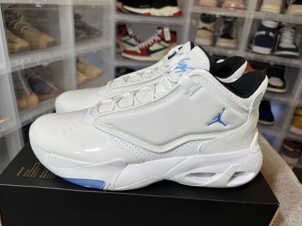 Size 10 - Jordan Max Aura 4 White University Blue for sale