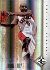 2012-13 Limited Gold Spotlight #31 John Lucas III Rare SP Card 09/25 