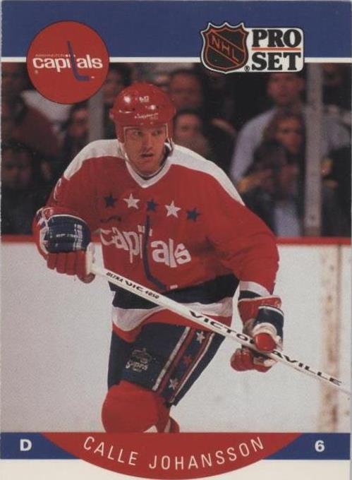 1990-91 Pro Set - Calle Johansson #313 - 1 of 1
