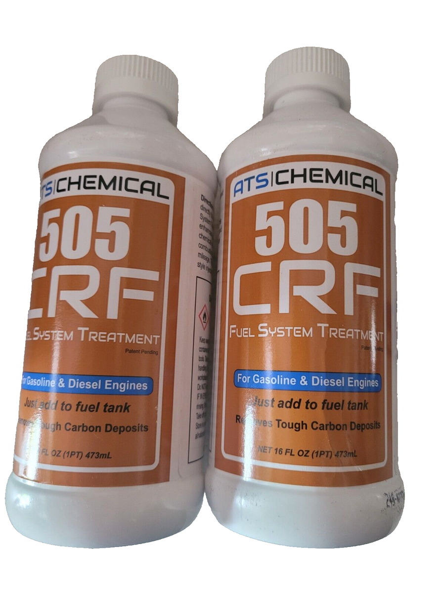 2 X ATS Chemical 505 CRF Fuel System Treatment for Gas and Diesel 