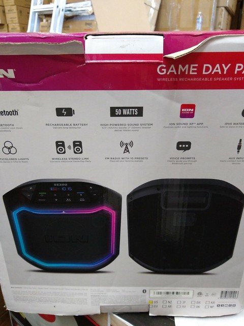 ion bluetooth speaker game day