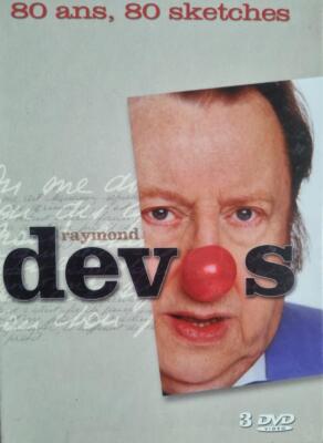 Raymond Devos: 80 Jahre, 80 Sketche - Box 3 DVDs Region / Zone 2