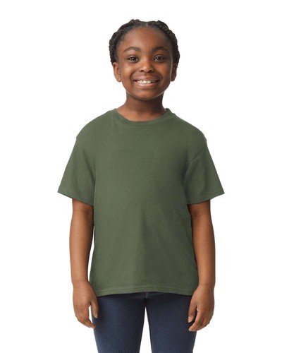 Gildan Youth 100% Ring Spun Cotton Softstyle T-Shirt - G640B - Picture 13 of 21