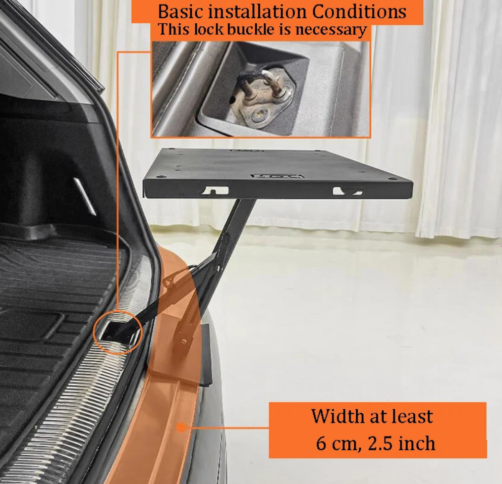 Trunk Foldable Locking Table Camping Table for Toyota Land Cruiser