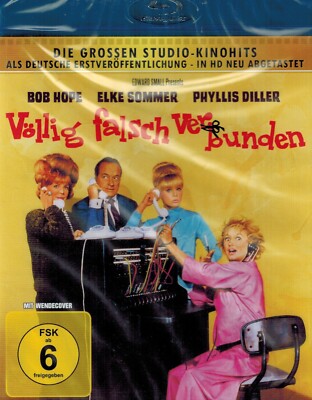 BLU-RAY NEU/OVP - Völlig falsch verbunden (1966) - Bob Hope & Elke Sommer