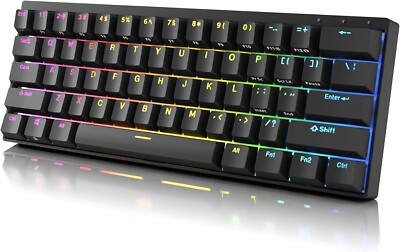 Durgod Venus Mechanische Gaming-Tastatur | QWERTY | 60% Layout |