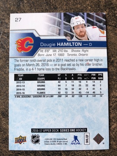 2016-17 Upper Deck - Base #1-200 (YOU PICK) - Picture 56 of 374