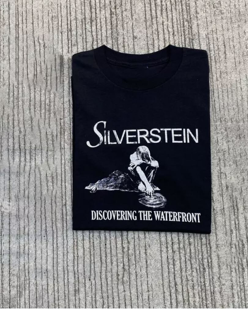 Silverstein band Discovering The WaterFront Cotton Shirt For Men