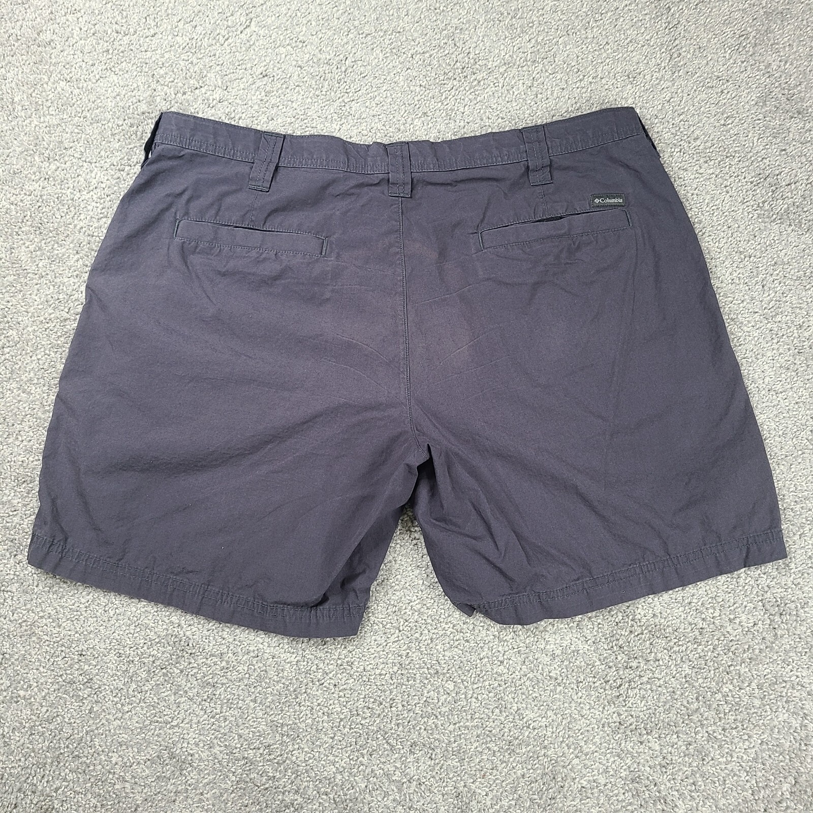 Columbia Shorts Men's Size 38 Gray Lightweight Cotton Outdoor Casual Golf thumbnail 3