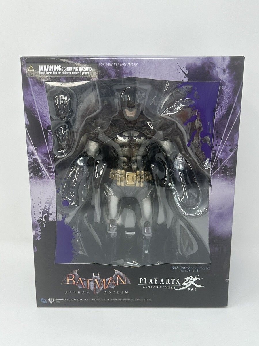 PLAY ARTS KAI No.3 BATMAN Armored ARKHAM ASYLUM Action Figure