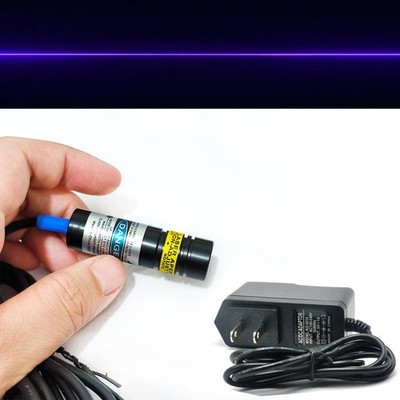 1pc 405nm 20mW 5V Violet Line Laser Diode Module With 5V Adapter 14.5 x 48mm