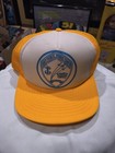 Vintage U.S. NAVY PUBLIC WORKS CENTER SNAPBACK MESH BACK NAVY BLUE HAT CAP — photo 1