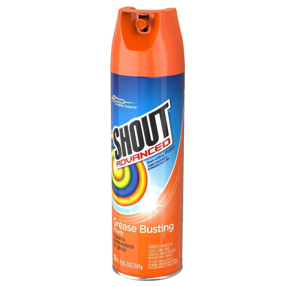 Shout Advanced Grease Busting Foam