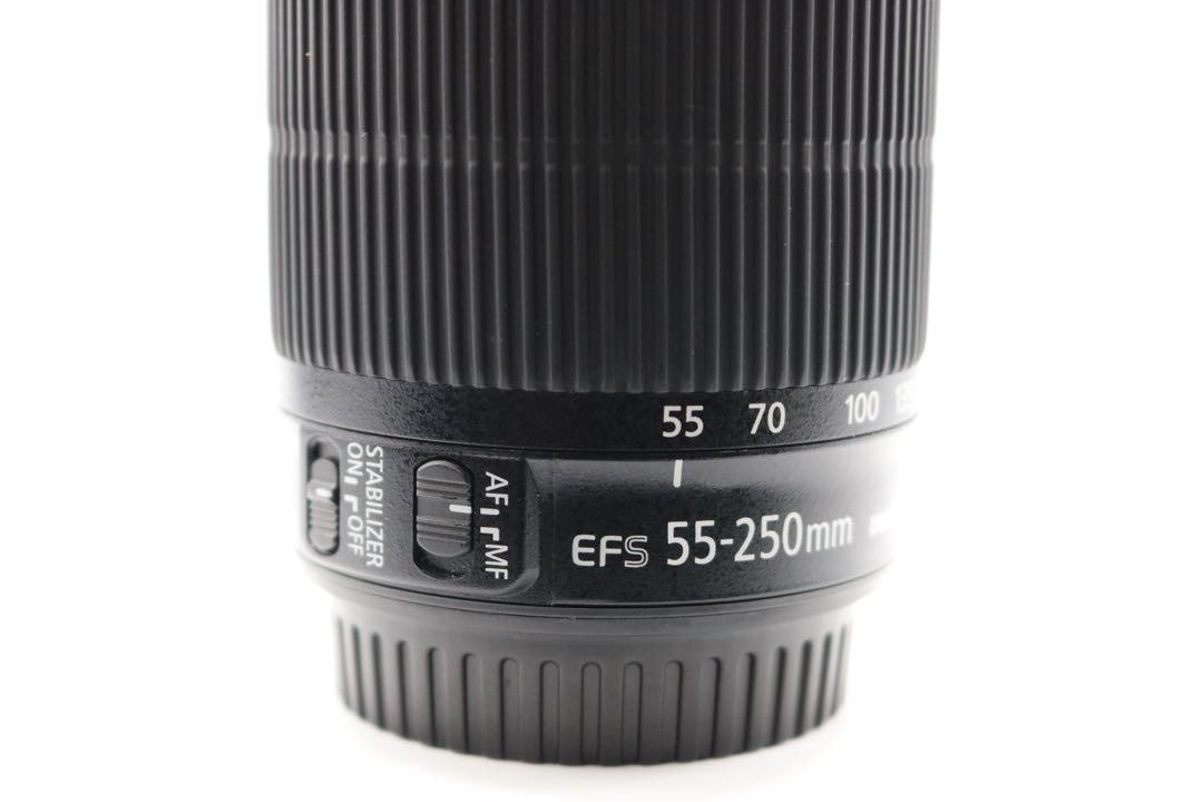 Canon EF-S 55-250mm f/4-5.6 IS STM Lens Unused, Includes
