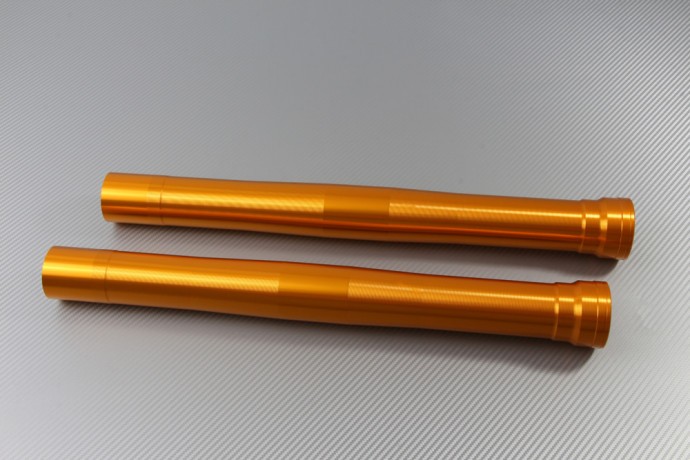 Pieds de fourche SPR or usinés CNC pour la rigidité de la Kawasaki ZX-6R 636