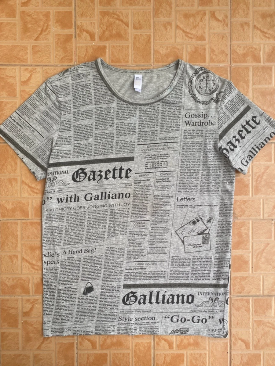 John Galliano Men's T-Shirts for sale - eBay