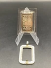 Johnson Matthey JM 5 Gram .999 Fine Silver Bar Factory Sealed Serial With Bezel