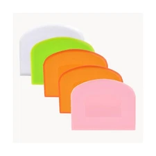 Bench Scraper, Dough Scraper, Bowl Scraper, Food Scraper Tool, Cake Scraper a...