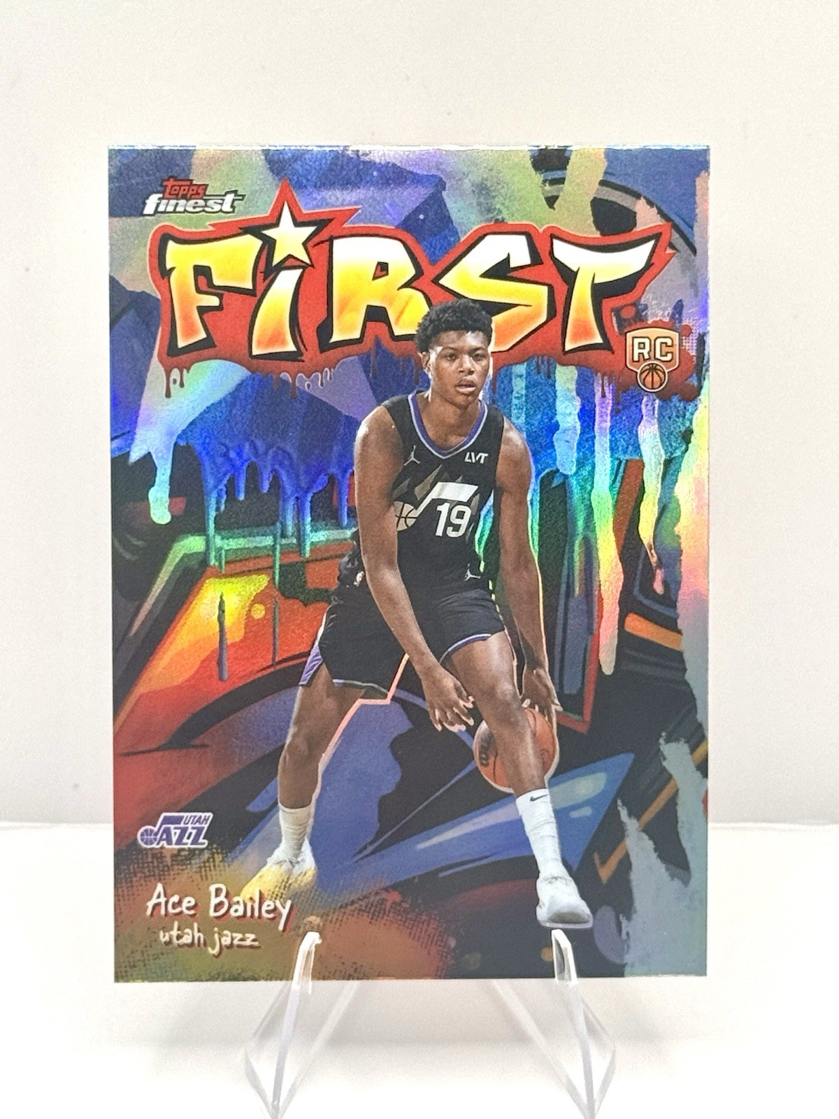Ace Bailey 2025-26 Topps Finest First Refractor RC #F-5 Rookie