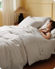 Cooling Duvet Cover King Size, Cotton Viscose Derived from Bamboo Duvet Cover