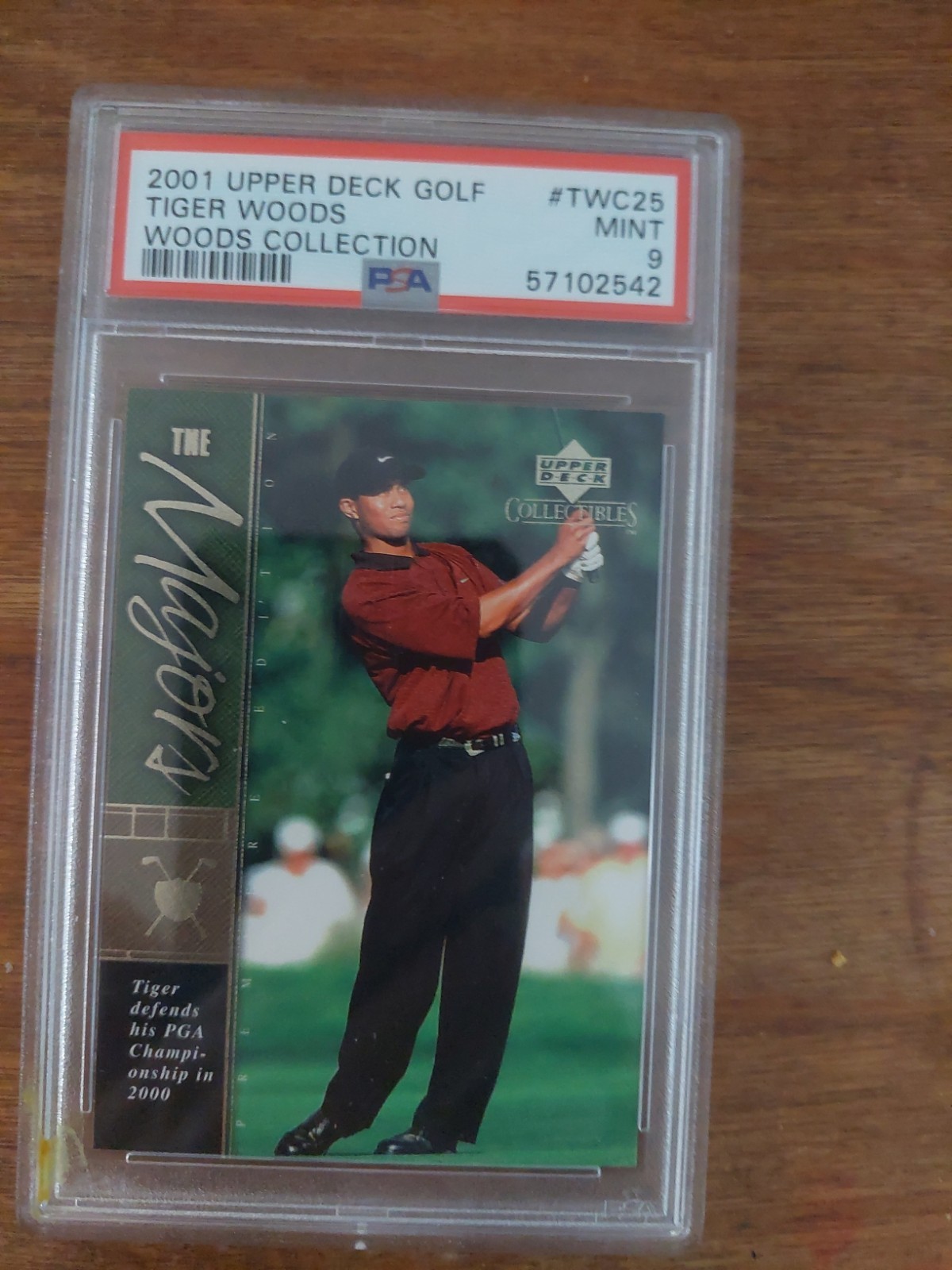 2001 Upper Deck - Tiger Woods Career Tiger Woods #TWC25 (RC)